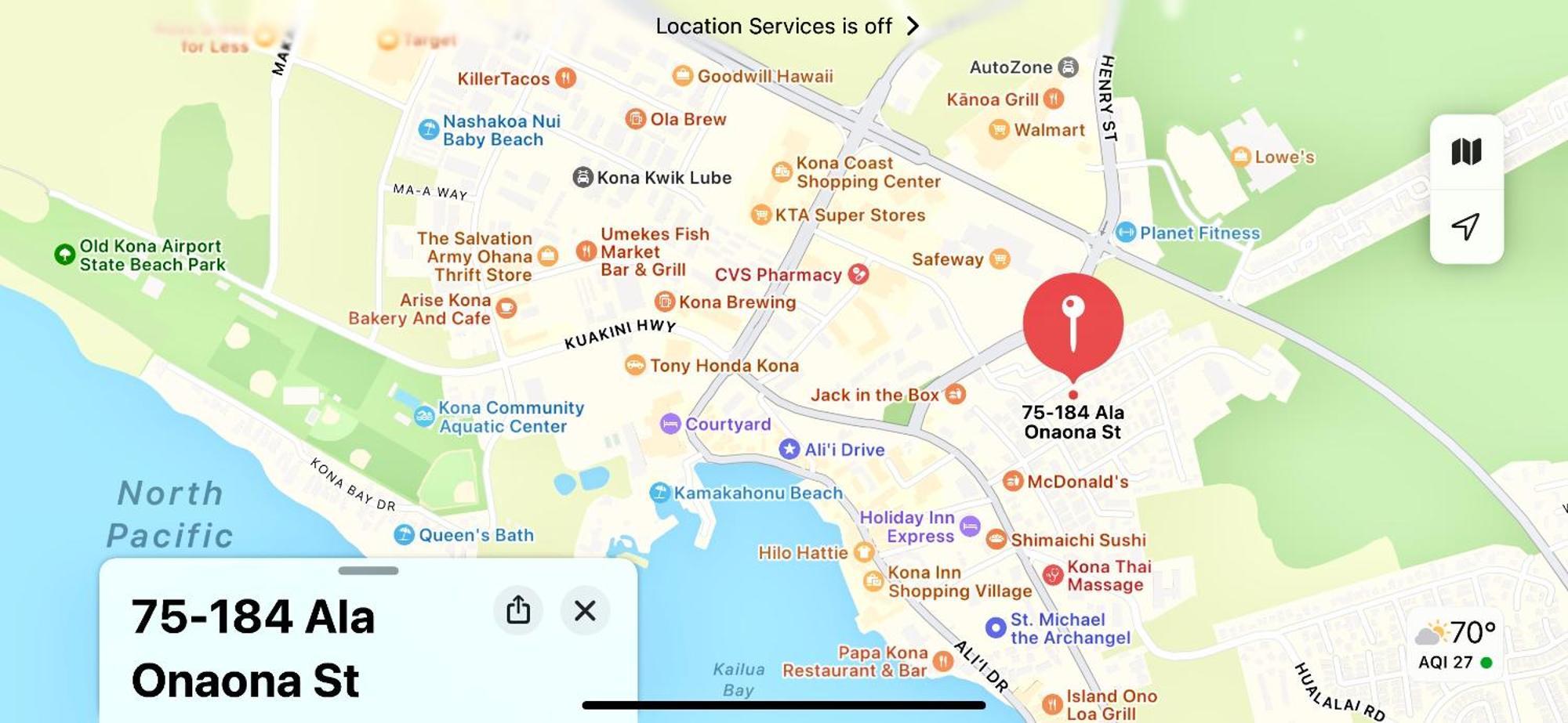 Appartamento Mailan Hale Kailua-Kona Esterno foto